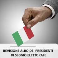 Aggiornamento albo presidenti di seggio